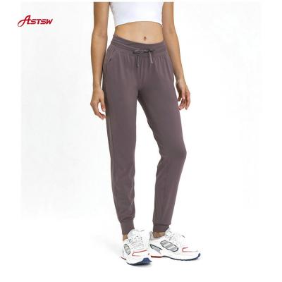 China 2020 High Quality Breathable Drawstring Fitness Women Running Joggers for sale