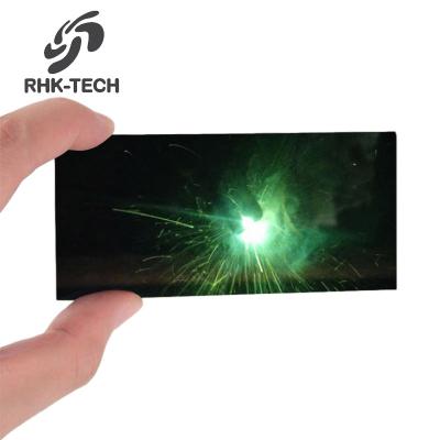 China Anti-scratch RHK Glass Sheet Standard Welding Protective Blue Spot Shade No.11 Darking Auto Black Welding Glass for sale