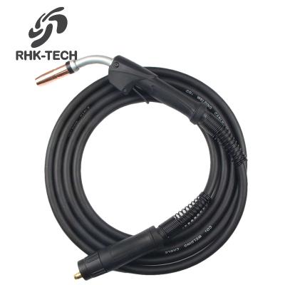 China RHK TECH's New TR300 Air Cooled CO2 350Amp MIG Welding Gun Torch with Detachable Center Connector 0.8-1.6mm (.030