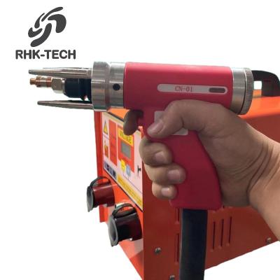 China Stainless Steel/Red Carbon Steel/Aluminum/Brass/Galvanized Sheet RHK Gun New Style 4M Cable Chuck Energy Storage 2 Pin Plug Electric Stud Welding With Good Price for sale