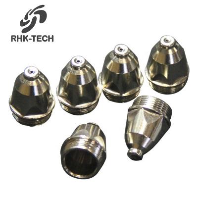 China Cutting Cheap Hot Sale Industry RHK Wholesale 40A 60A 80A 100A 1.1mm 1.3mm 1.5mm 1.7mm Plasma Cutter Cutter Parts Nozzle Mouthpiece For P80 Torch for sale