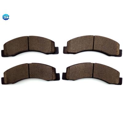 China High quality semi-metal front brake pad D824 1C3Z-2001-AA best manufacturers for FORD for sale