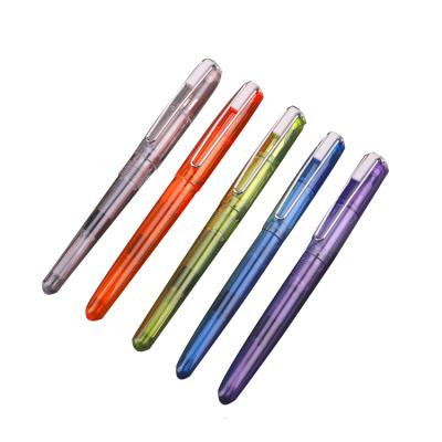 China DIY Scrapbook Student Transparent School Supplies Clean Fountain Pen to Art Creation Painting Font Student Design for sale