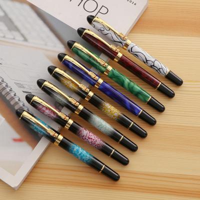 China Promotional Gift Custom Logo Printed Custom Office Fountain Student Pen for sale