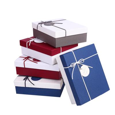 China Handmade Custom Logo Scarf Paper Boxes Customized Packaging Gift Scarf Box for sale