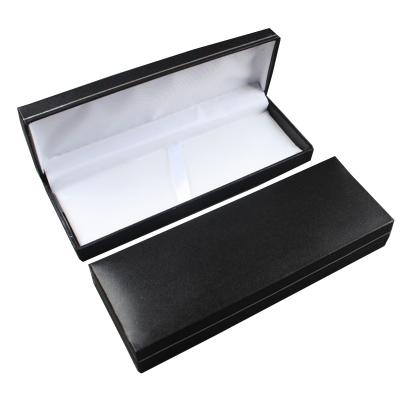 China Handmade Promotional Gift Packing Pen Leather Box Luxury Magnetic Empty Gift Box for sale