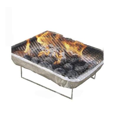 China Easily Assembled Hot Selling Instant Disposable Charcoal Grill Barbecue Grill for sale