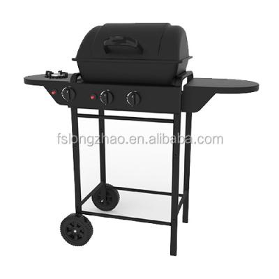 China Easily Assembled Outdoor Camping Gas BBQ Grill Cart BBQ Gas Grill for sale