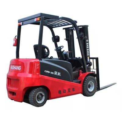 China High Efficiency Full Pallet Stacker Electric Lifting Small Fork Forklift for sale