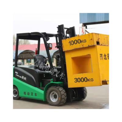 China High Efficiency Finely Processed Portable Semi Electric Forklift for sale