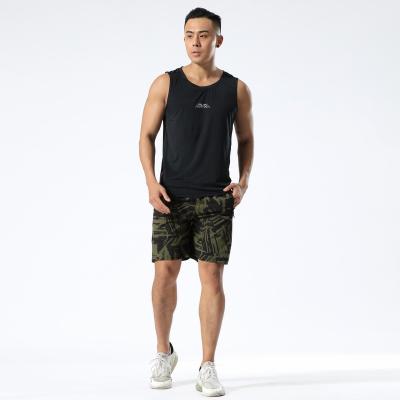 China QUICK DRY High quality mens gym tank top custom logo mens gym wear tank top knitted tank top men for sale