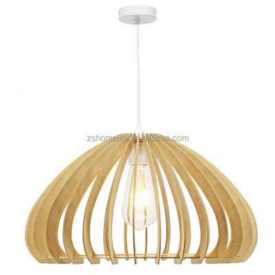 China Natural indoor simple wood light trim 1 light natural lighting for bedroom for sale