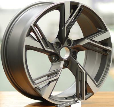 China New Fashionable T6061 T6061 Aluminum Five Spoke 5 Holes 18Inch 19Inch 20Inch Car Wheels Hub Wheel For Audi for sale