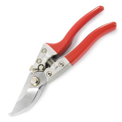 China Anti-Slip Grip Professional DIY Industrial Grade Pruner Garden Scissors Sharp Bypass Pruning Shears Tree Trimmers Secateurs PVC Beak Scissors for sale