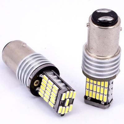 China 1157 Bright 45smd 4014 Brake 45smd 4014 Red Led Reverse Light Tail Bulbs Turn Signal Lamp P21/5W Bay15d Led 1157 MAZDA6 for sale