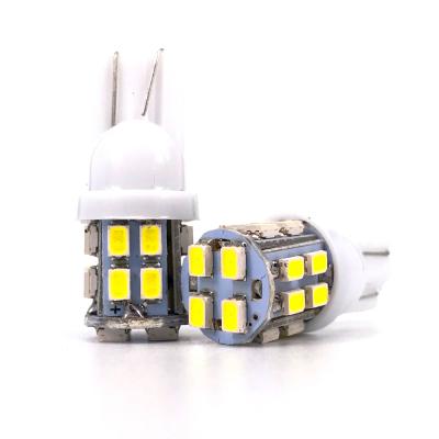 China Car T10 Width White Light W5W 194 Auto Vehicle License Plate Clearance Lamp 20 168 1206 20SMD Led DC12V 100X T10 Bulb CX-5 for sale