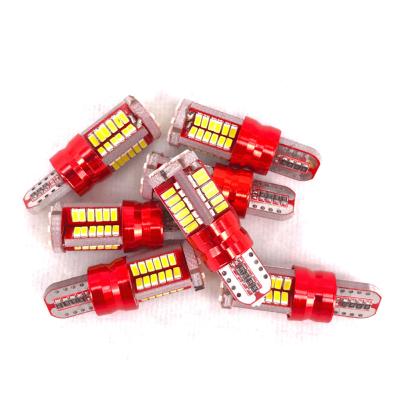 China T10 57SMD 3014 Japan Auto Accessories Beacon Lights Bulb 192 194 2825 Lamps DC12V W5W Canbus CX-5 Car Wedge Tail Side Error Free for sale