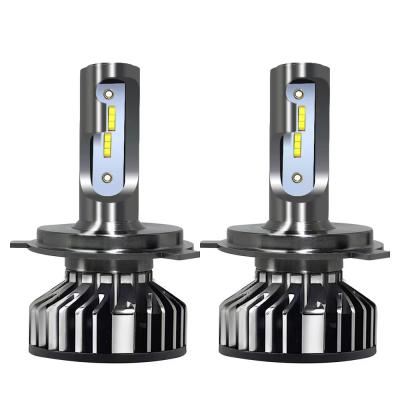 China Automobile lamp customization led headlight H7 LED H4 led H11 H8 9006 9004 9007 car LED headlight bulbs H13 9004 low driver-beam headlight for sale