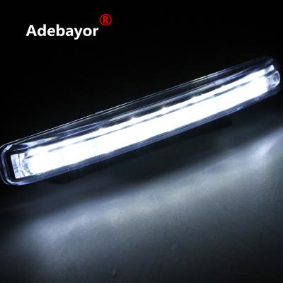 China Super Bright White DRL 12V DRL Auto Accessories Signal Light Fog Driving Lamp Bulbs 8 Led Daytime Running Light For Car for sale