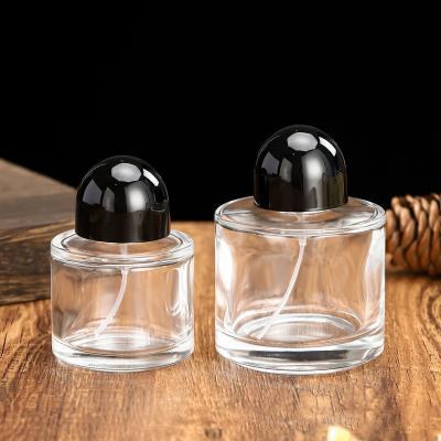 China High Qiality Wholesale Refillable Perfume Bottle Packaging 30ml 50mI 100ml Luxury Custom Clear Perfume Spray Glass Bottle for sale