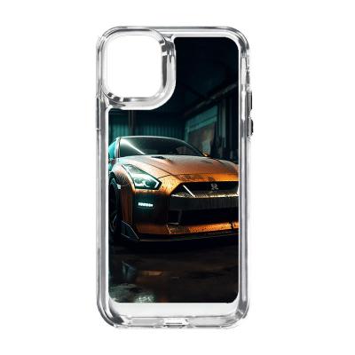 China The new 2nd generation space shockproof acrylic phone case is anti drop and durable suitable for IP 13 14 series for sale