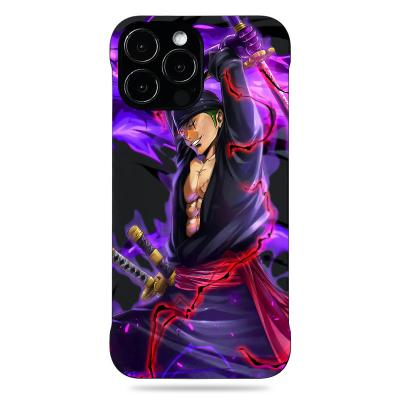 China The Fashionable INS Style Anime Cartoon Borderless Shockproof Half Package Phone Case Fits IP 13 14 Series for sale