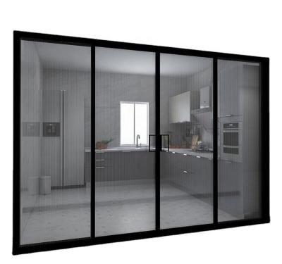 China Sound Insulation Top 10 Supplier Thermal Break Aluminum Window And Doors Sliding Windows With Double Glass for sale