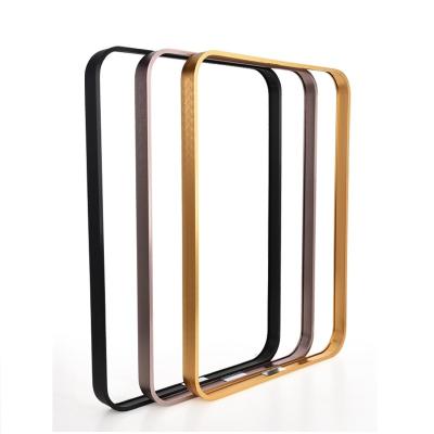 China Wholesale Modern All Size Colored Aluminum Wall Art Decorative Picture Frame Metal Picture Photo Frame Poster Frame for sale