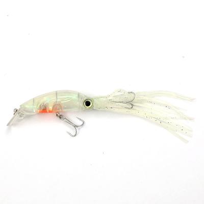 China Outdoor Activities Fishing Octopus 10cm Hot Sale 11g 9 Colors Artificial Octopus Soft Fishing Sinking Lure Swimbait for sale