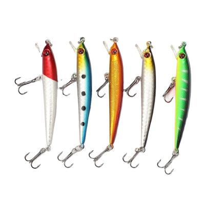 China China Fishing Soft Lure 007 Silicone Lure Minnow Speed ​​Minnow Shad Bait Lead Jig Head Bass Fishing for sale