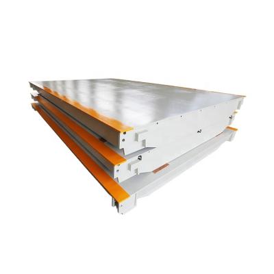 China 8mm Platform Thickness Electronic Weighbridge Price 140 Ton Truck Scale SCS for sale