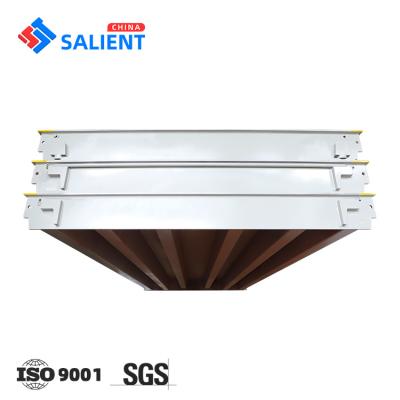 China 3x18m 80 Ton Electronic Truck Scale Balance Weighing Bridge for SCS Home Courier Company for sale