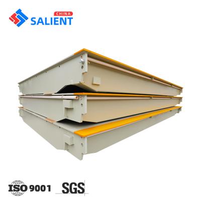 China 3x 12m 8mm SCS Platform Thickness 20 Ton Truck Digital Electronic Weighing Equipment for sale