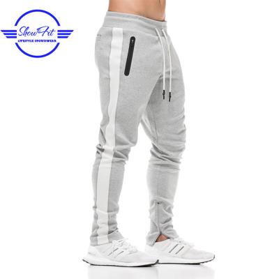 China Wholesale Anti-UV Jogger Sweatpants Mens Custom Side Stripe Track Pants for sale