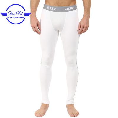 China Antibacterial Wholesale Mens 92 Polyester Spandex Private Label Active Compression Gaiters for sale