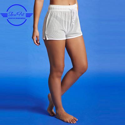 China Factory Direct Sexy Anti-Wrinkle Beach Mesh Dry Fit Women Shorts for sale