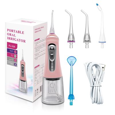 China Car Hot Sale 9 Modes IPX7 Waterproof Portable Water Flosser Oral Irrigator Dental Flosser for Home Care and Travel for sale