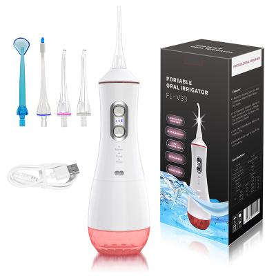 China Electric Oral Flosser Device Water Flosser Cordless Rechargeable Oral Irrigator for Teeth for sale