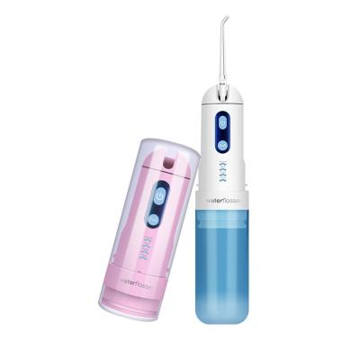 China New Hotel Travel Oral Care Products Oral Hygiene Irrigator Floss Oral Wireless Water Jet Dental Flosser for sale