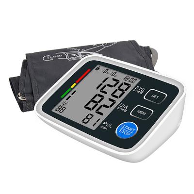 China 2 User Blue Blood Pressure Monitor Wireless Pick Tooth Arm BP Machine For Home Use Large Cuff With 2*90 Squares Memories for sale