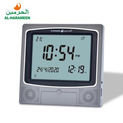 China Islamic Alarm 3000 Cities HA-4009 Digital Table Azan Clock for sale