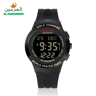 China Alarm New Arrival Automatic Qibla Unisex Muslim Muslim Watch For Prayer for sale