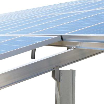 China Industry Frame Photovoltaic PV Stents Support Mounting Structures Adjustable Solar Profile for sale