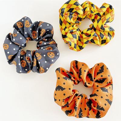 China Creative Printing Hair Decoration Halloween Hair Ring Party Hair Accessories for sale