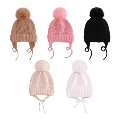 China European and American style factory wholesale new knitted children's hat for sale