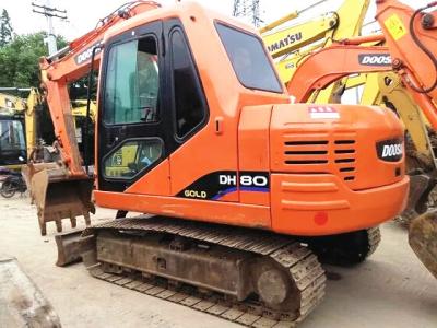 China Used Second-hand Doosan DH80-7 Mini Excavator for sale