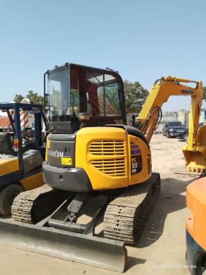 China Used KOMATSU PC55MR-2 PC55MR-3 Excavator for sale