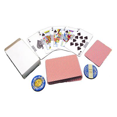 China Entertainment professional wide version thickened matte plastic waterproof and anti-folding washable playing cards for sale