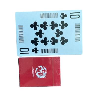 China Entertainment Plastic Cards Playing Index Plastic Playing Card Printing Jumbo Waterproof Poker for sale