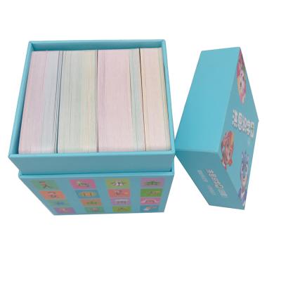 China Entertainment a complete set of cognitive cards for infants and toddlers to learn to read pictures and identify English words for sale